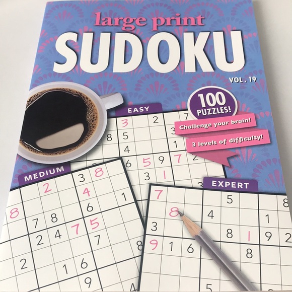 Easter Papa Publishing large print Sudoku puzzle books of 2 - Picture 3 of 3